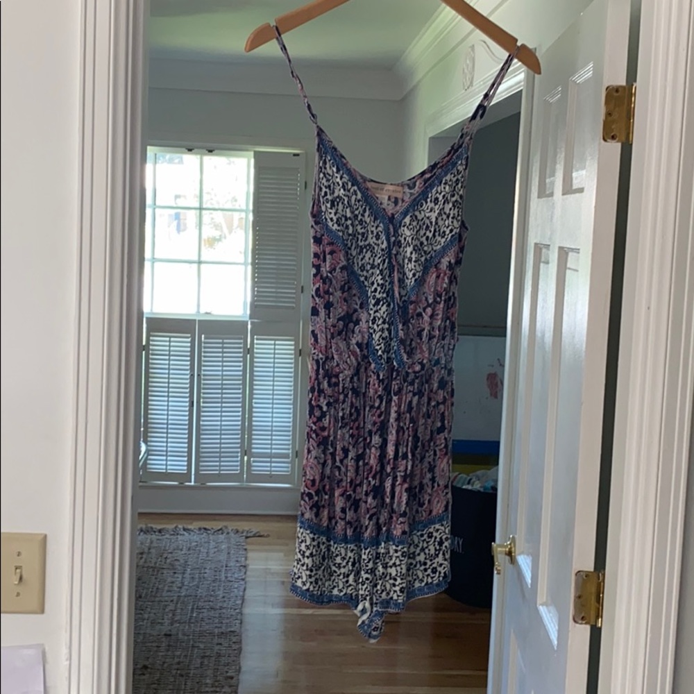 Paisley/ Floral romper